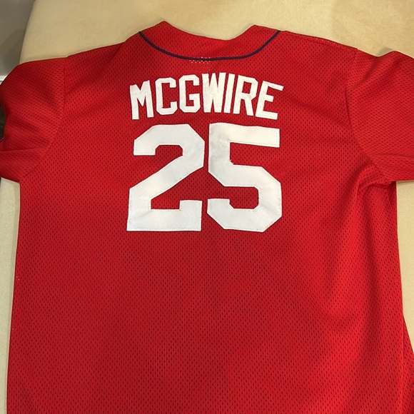 Majestic Other - MAJESTIC ST LOUIS CARDINALS MARK MCGWIRE JERSEY